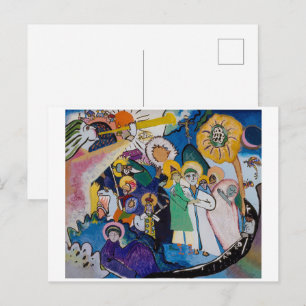 Postal Día de Todos los Santos I Kandinsky