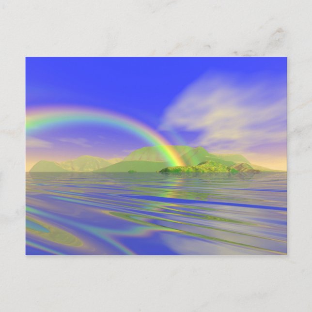 Postal Día del Arcoiris (Anverso)