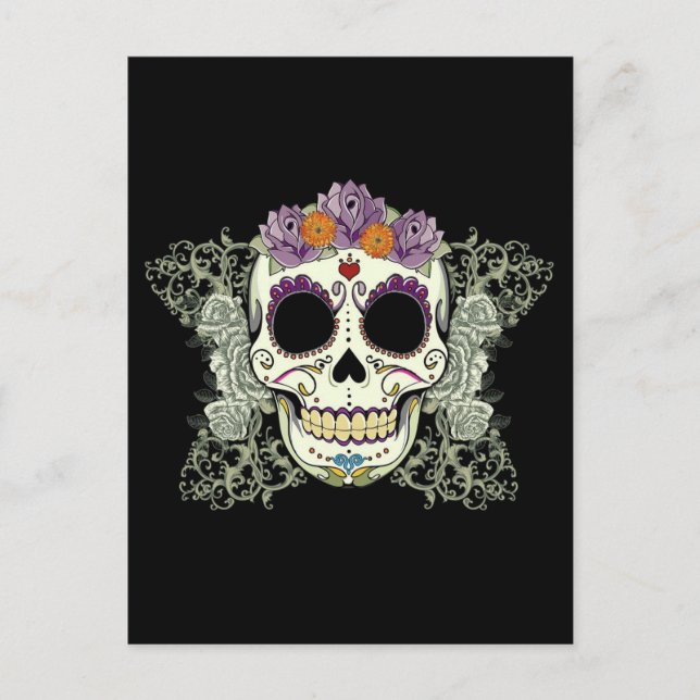 POSTAL DÍA DEL AZÚCAR MUERTO (Anverso)