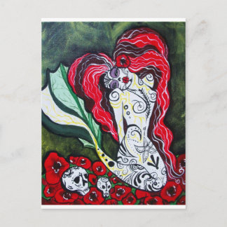 Postal Día del Corazón de la Sirena Muerta