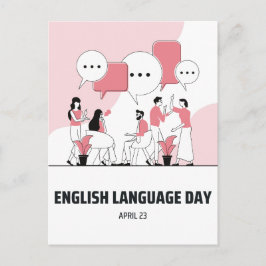 Postal Día del Idioma Inglés