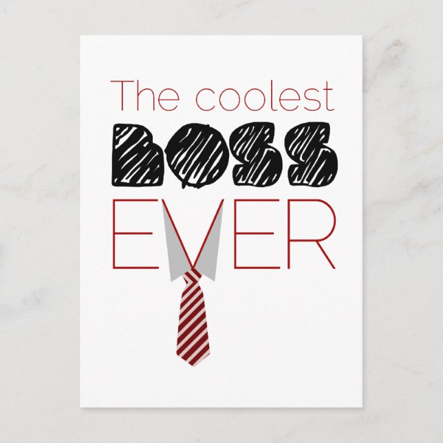 Postal Día del Jefe (Anverso)