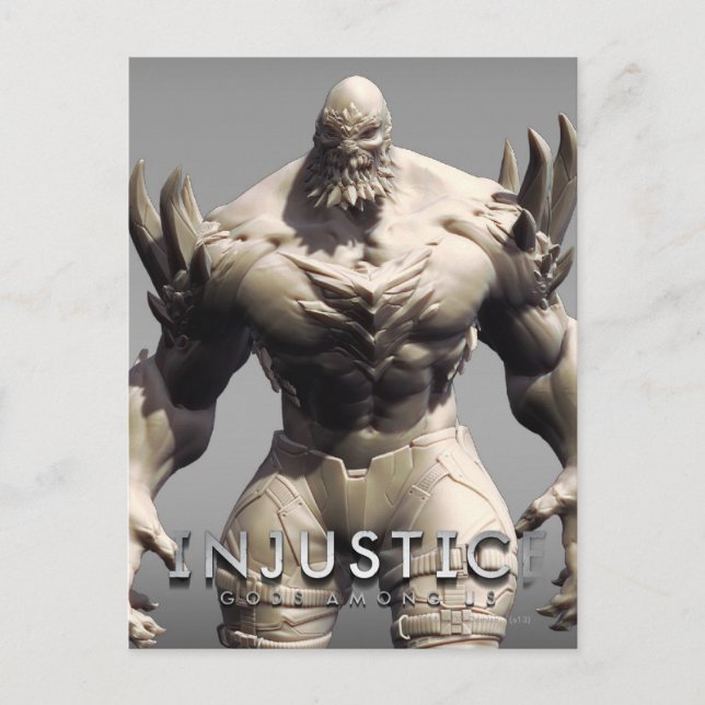 Postal Día del juicio final (Anverso)