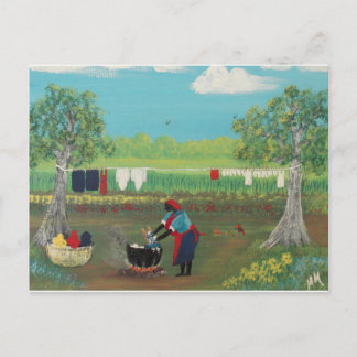 Postal Día del Lavado en los cincuenta