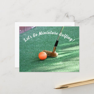 Postal Día del minigolf