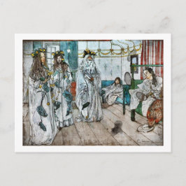 Postal Día del nombre para Karin 1899