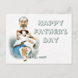 Postal Día del Padre de Mano Completa CC0186