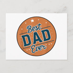 Postal Día del Padre Mejor Papá del Mundo