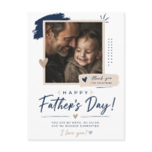 Día del Padre Minimalista con Foto Personalizada