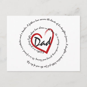 Postal Día del Padre Papá