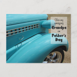 Postal Día del Padre para el Humor Caliente del Abuelo