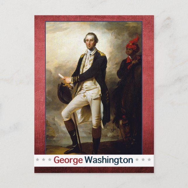 Postal Día del Presidente: George Washington (Anverso)