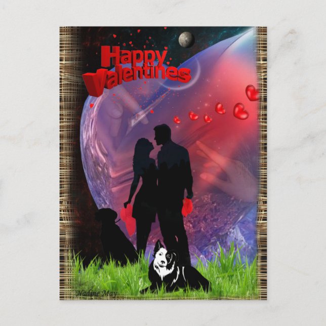 Postal Día del Romance (Anverso)