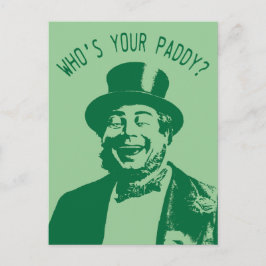 Postal Día del Santo Patrocinador de Paddy