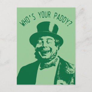 Postal Día del Santo Patrocinador de Paddy