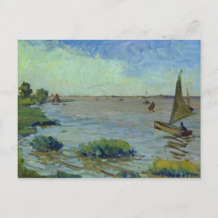 Postal Día del viento en el Elba, 1911