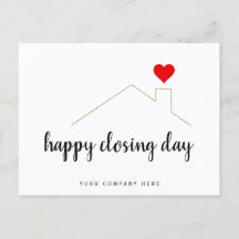 Día Feliz de Cierre Corazón Inmobiliario