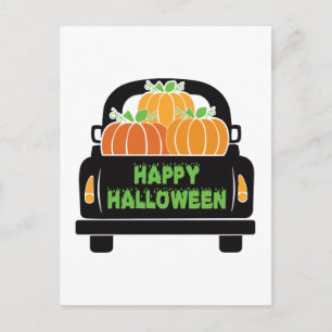 Postal Día feliz de Halloween 2021 disfraz