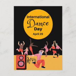 Postal Día Internacional de la Danza | Día Mundial de la