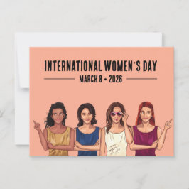 Postal Día Internacional de la Mujer