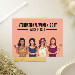 Postal Día Internacional de la Mujer