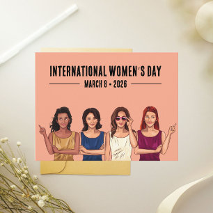 Postal Día Internacional de la Mujer