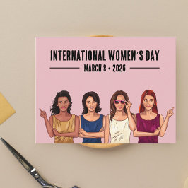 Postal Día Internacional de la Mujer