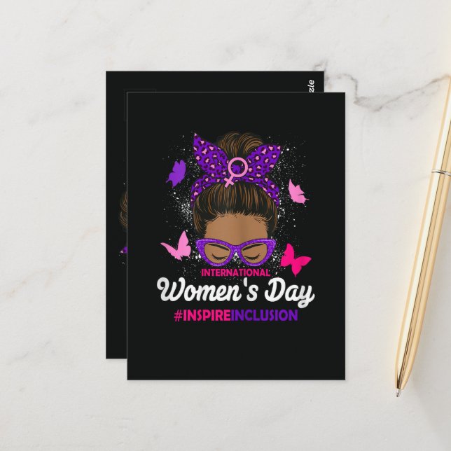Postal Día Internacional de la Mujer (Anverso/Reverso In Situ)