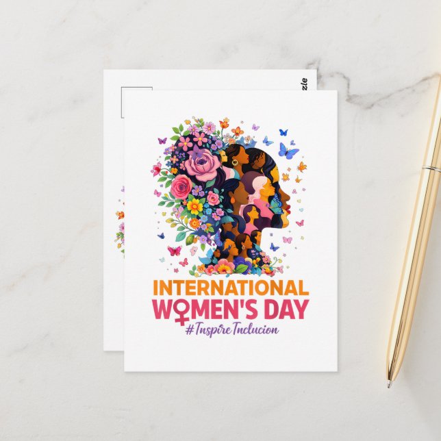 Postal Día Internacional de la Mujer (Anverso/Reverso In Situ)