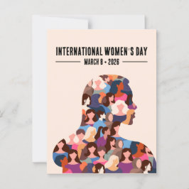 Postal Día Internacional de la Mujer