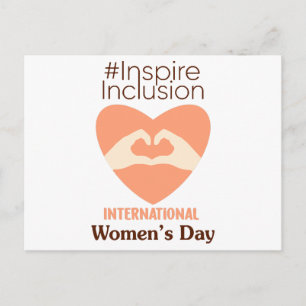 Postal Día Internacional de la Mujer 2024 Inspirar Inclus