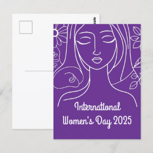 Postal Día Internacional de la Mujer 2025