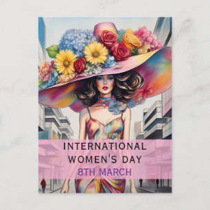 Postal Día Internacional de la Mujer - 8 de marzo Corazón