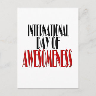Postal Día Internacional de la Sensibilidad