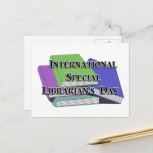 Postal Día Internacional del Bibliotecario Especializado