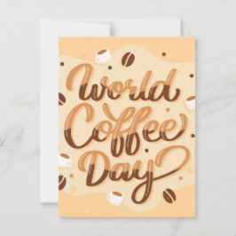 Postal Día Internacional del Café