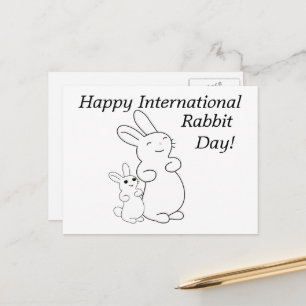 Postal Día Internacional del Conejo