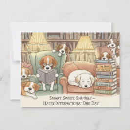 Postal Día Internacional del Perro Perro
