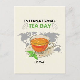 Postal Día Internacional del Té