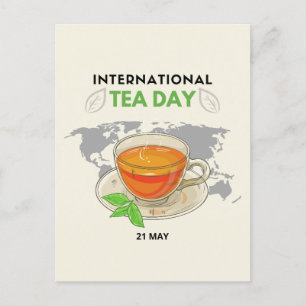 Postal Día Internacional del Té