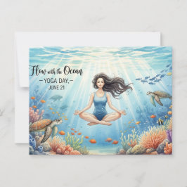 Postal Día Internacional del Yoga