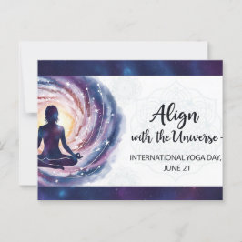 Postal Día Internacional del Yoga