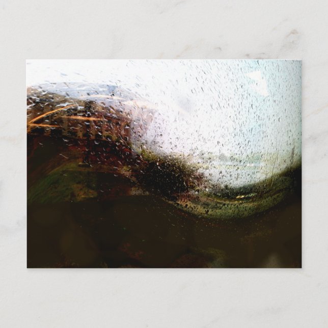 Postal Día lluvioso (Anverso)