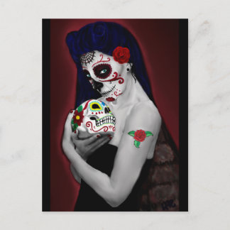 Postal Dia los muertos