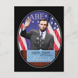 Postal Día moderno Abraham Lincoln