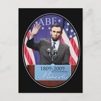 Postal Día moderno Abraham Lincoln
