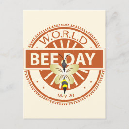 Postal Día Mundial de la Abeja