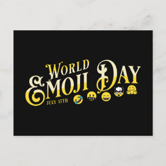 Postal Día Mundial de la Emoji