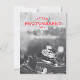 Postal Día Mundial de la Fotografía