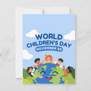 Postal Día Mundial de la Infancia   20 de noviembre